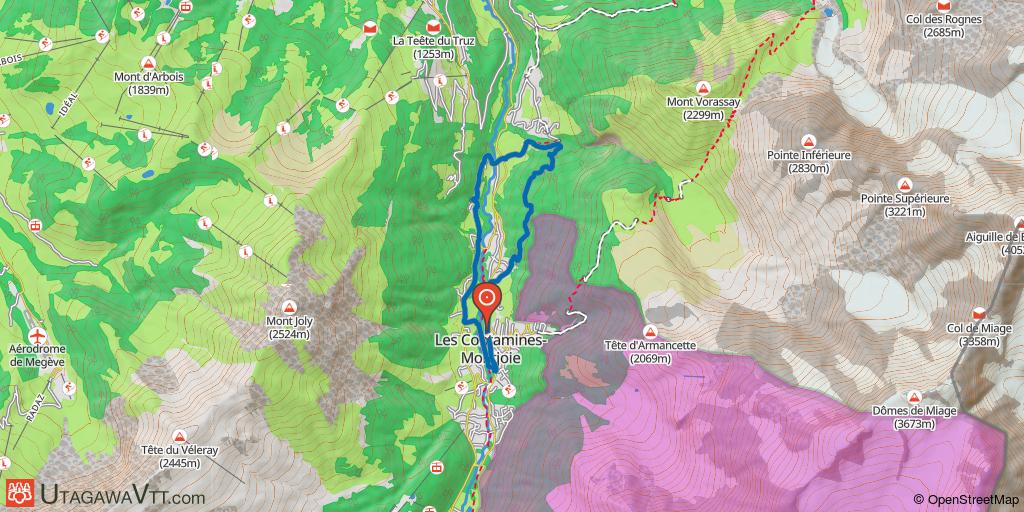 Les Contamines Montjoie: Circuit n°2
