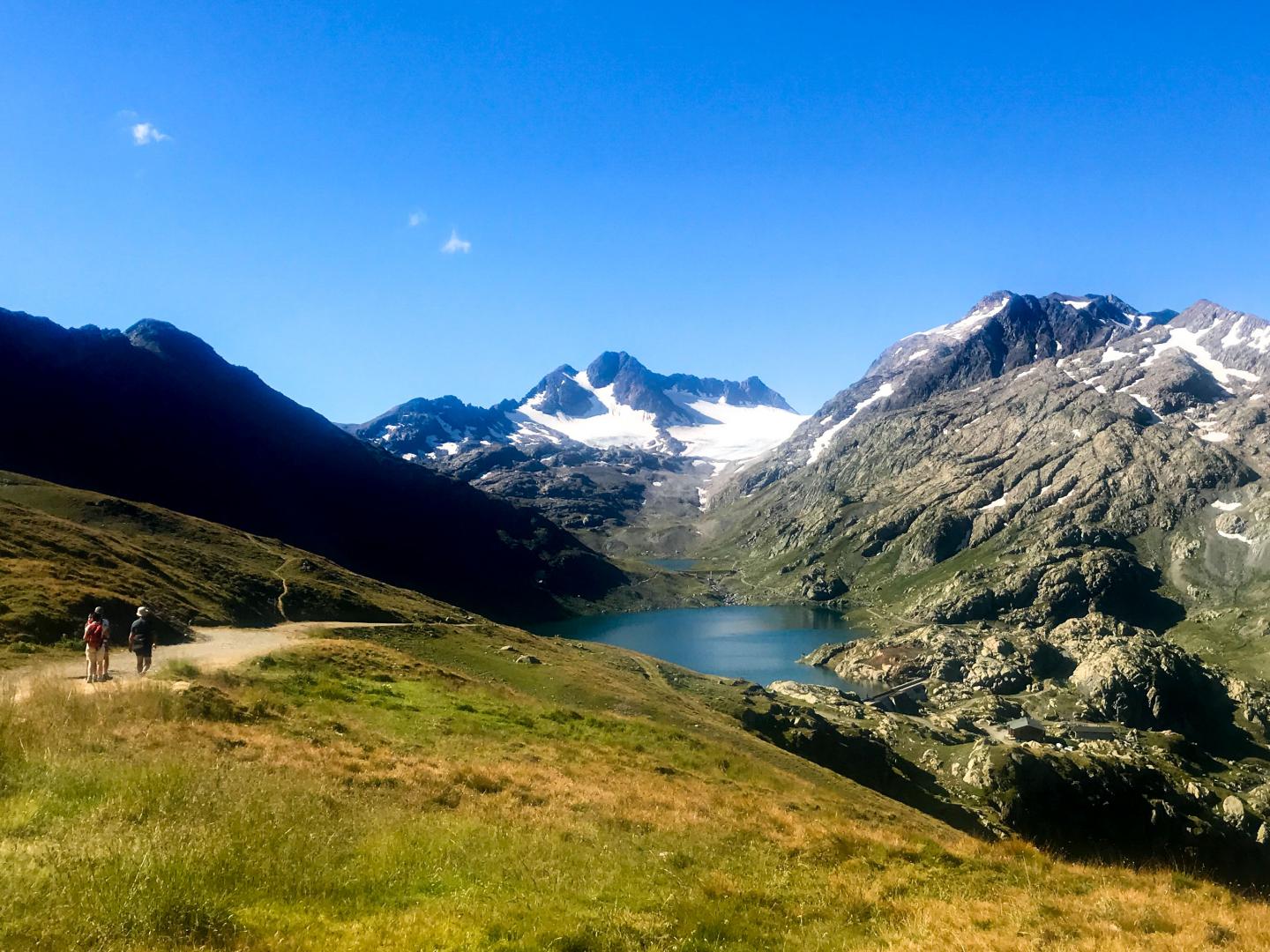 Lacs de l'Etendard depuis Saint-Sorlin