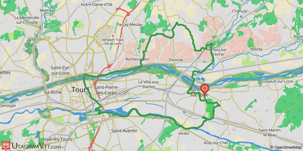 Montlouis - Tours entre Loire et Cher