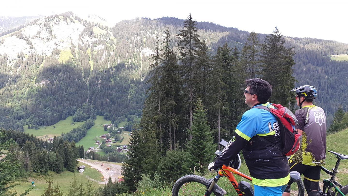 enduro tour des portes du soleil