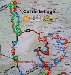 Circuits locaux de l'Espace VTT FFC du Massif des Bois Noirs