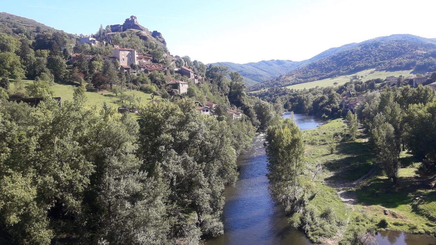 Brioude - Saint-Ilpize par les 2 rives