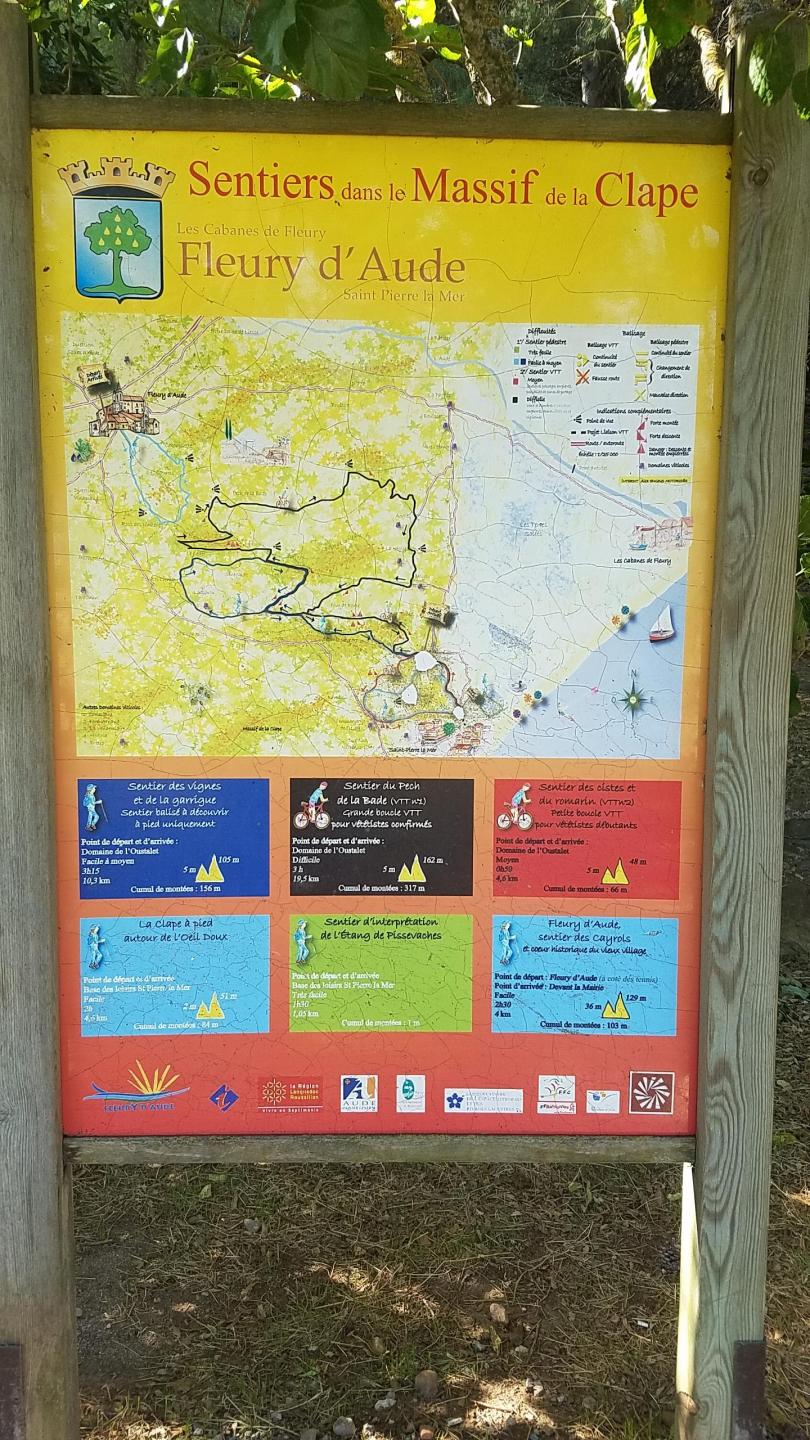Tour de la Clape - Départ de Saint-Pierre-la-Mer