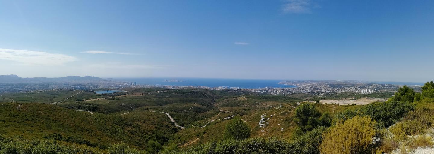 Pic de l'Etoile depuis Septème-les-Vallons