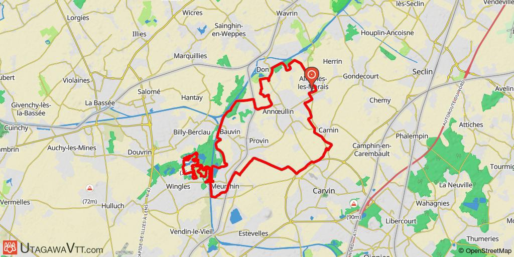 Entre Allennes-les-Marais et Wingles
