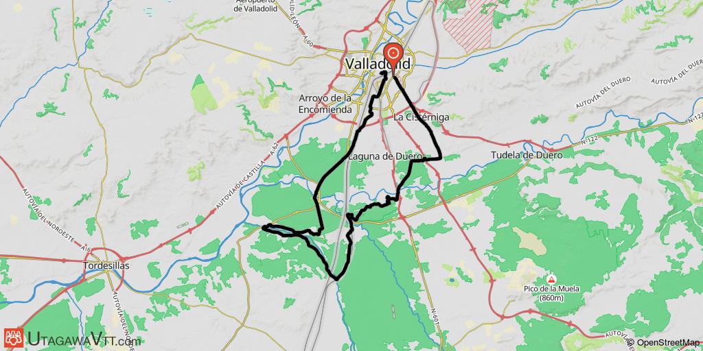 Valladolid. Circuit vers le sud