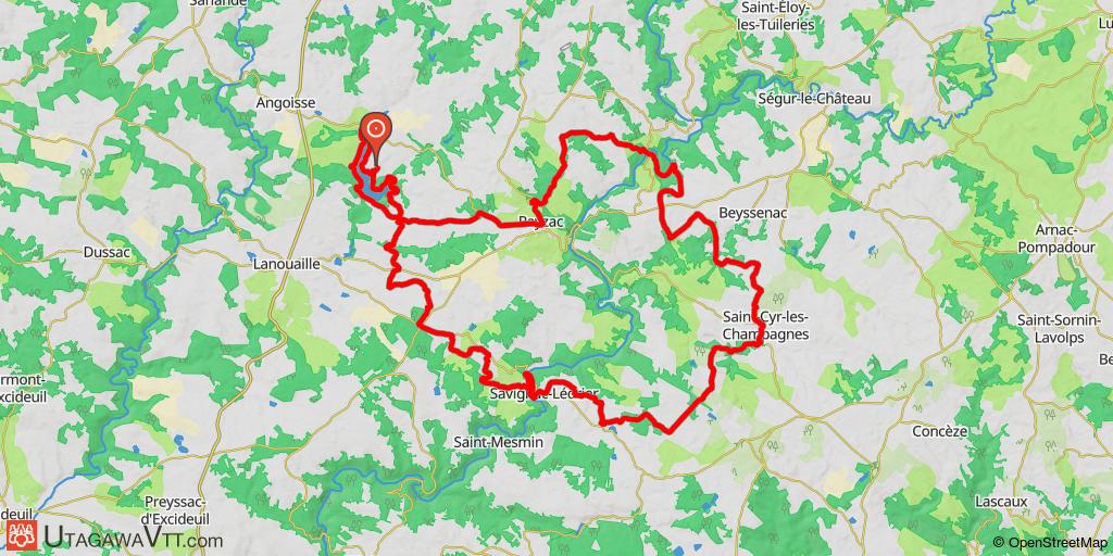 Autour de Roufiac (Circuit "Naturellement Périgord" N° 10)