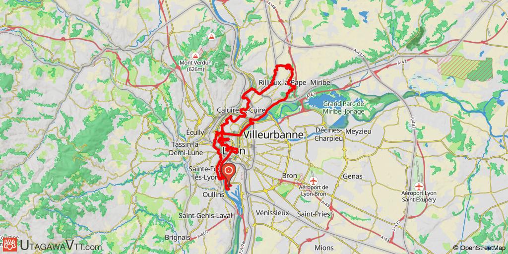 Lyon Free Bike 2020 - Parcours XL