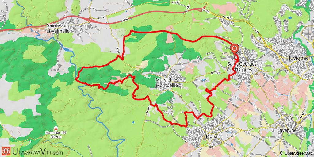 Autour de Murviel-lès-Montpellier