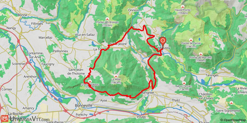 Rando de la Ramaz 2020 - Parcours rouge - 37 km