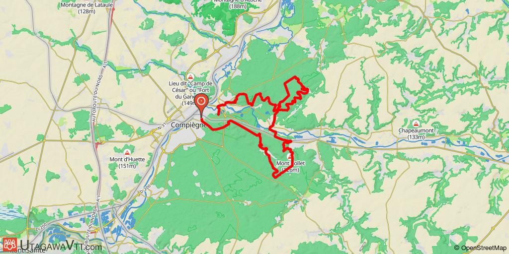 Raid Impérial Compiégnois (R.I.C.) 2019 - 55 km