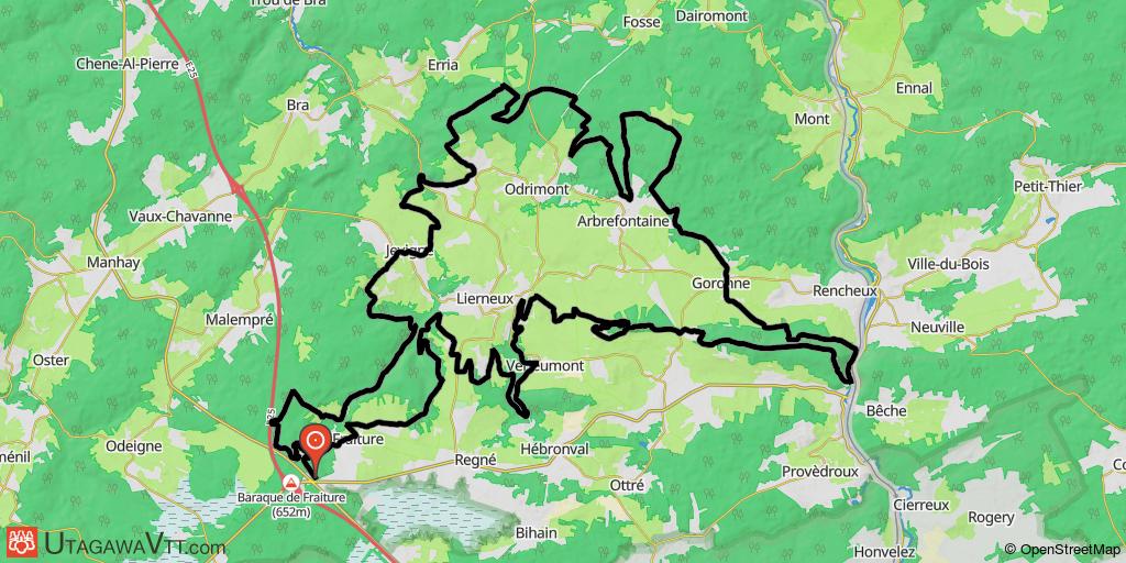 La Rockalienne Medium 2020 - 68 km