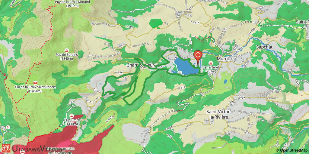 Autour du lac Chambon