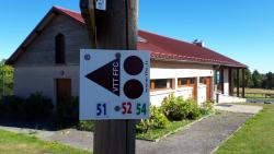 Balisage des circuits VTT, derrière la salle