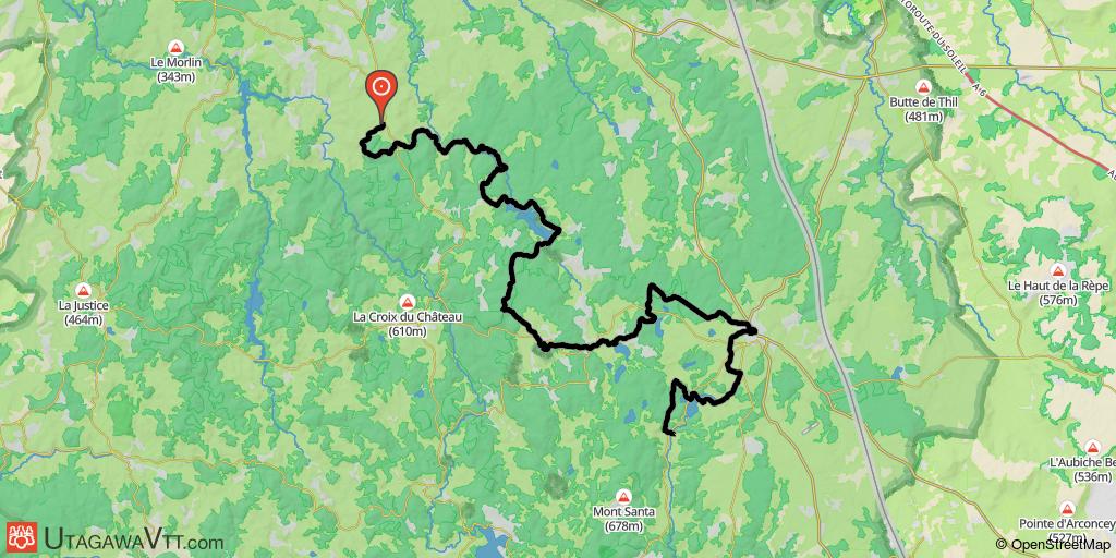 Traversée du Morvan - Etape 2/6 : Quarré-les-Tombes - Fétigny