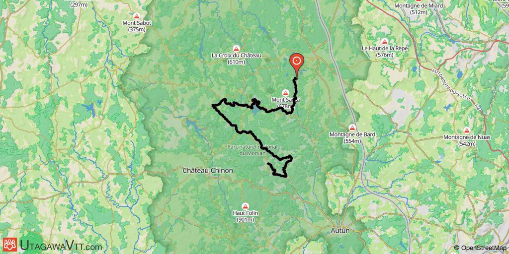 Traversée du Morvan - Etape 3/6 : Fétigny - Anost