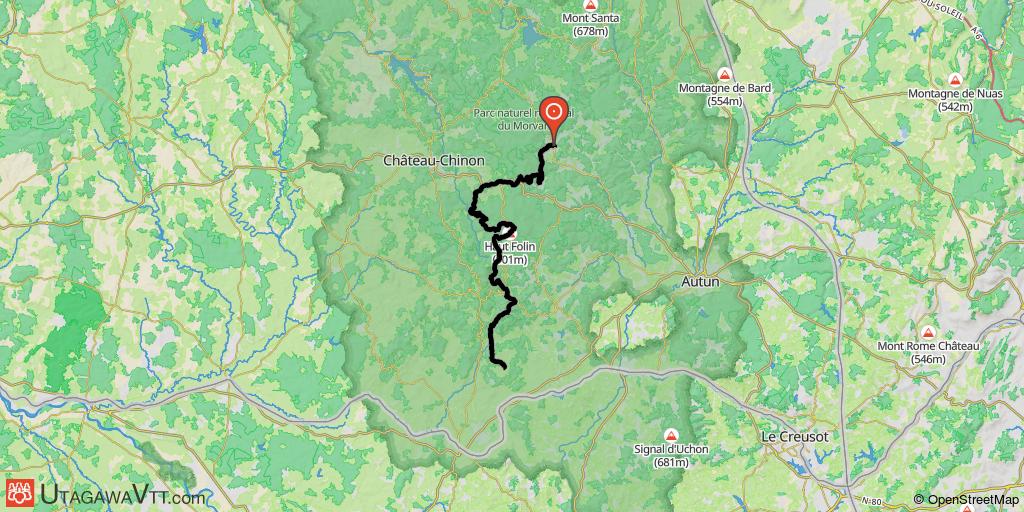 Traversée du Morvan - Etape 4/6 : Anost - Ettevaux