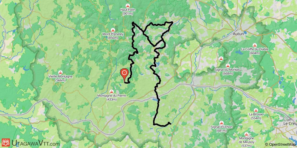 Traversée du Morvan - Etape 5/6 : Ettevaux - Saint-Nizier-sur-Arroux