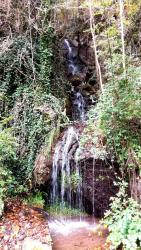 Cascade sur la piste des Carbonères