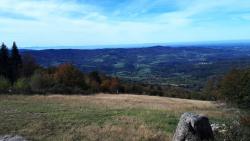Aire d'envol des parapentes, joli panorama