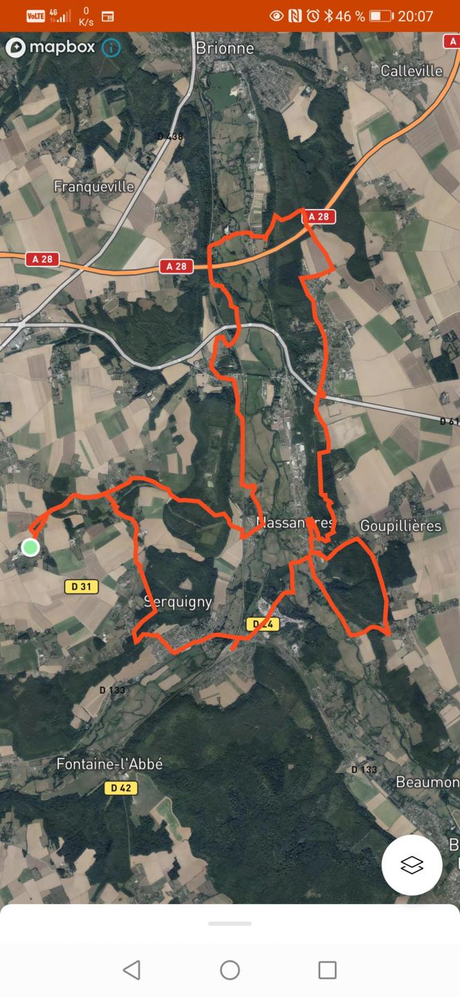 Boucle depuis Saint-Léger-de-Rôtes