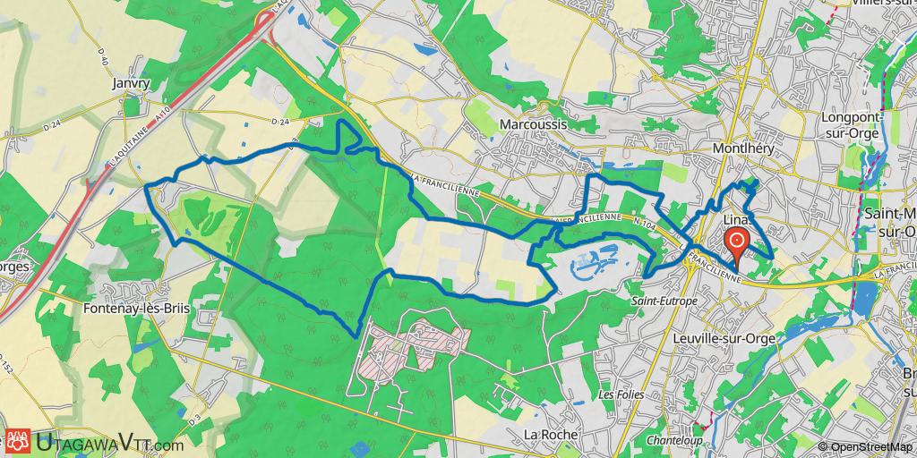 Rando de la tour de Linas 2008 - 30 km