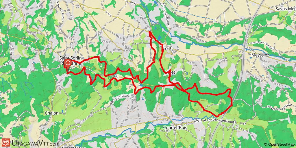 Pays viennois - Circuit Nº 5