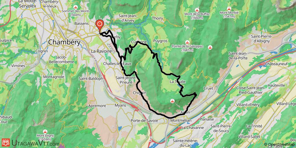 Chambéry - Lac de la Thuile - Montmélian