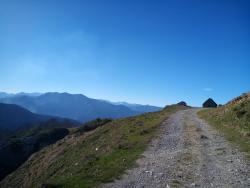 arrivée cabane d'Escalette