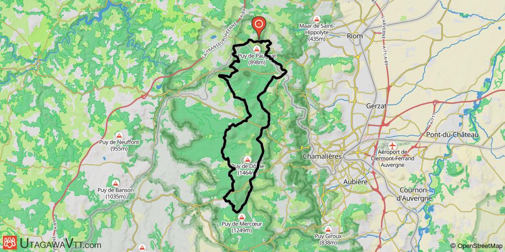 Paugnat - Col de la Moreno - Col des Goules
