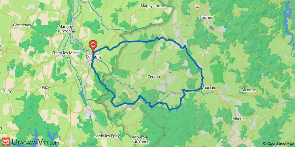 Corbigny aux portes du Morvan entre Lormes et Vauclaix
