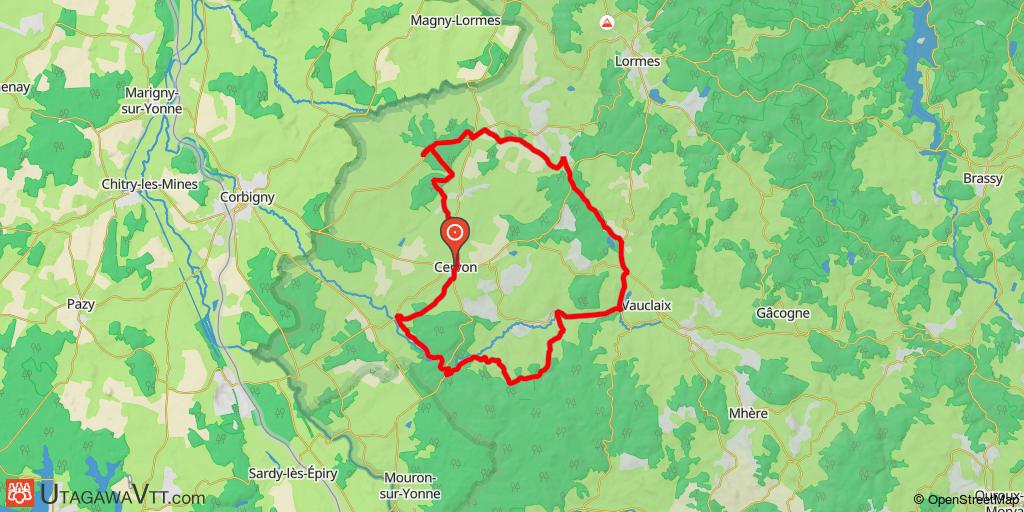 Cervon - Vauclaix aux portes du Morvan