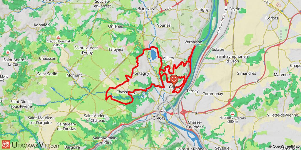 Randonnée de Grigny 2009 - 42 km