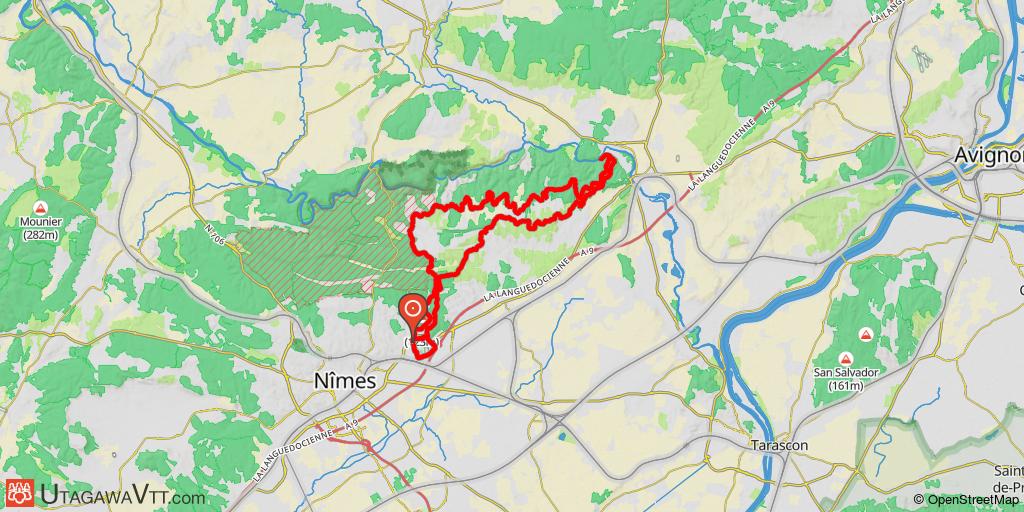 Offroad Nîmes VTT 2009 - 58 km