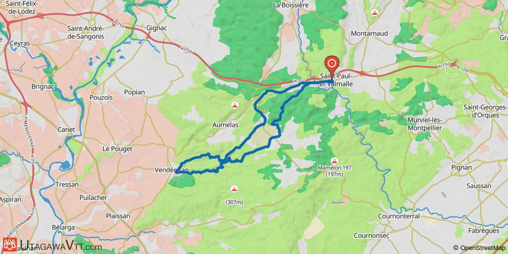 Saint-Paul-et-Valmalle - Vendémian par les vallons et le Castellas d'Aumelas