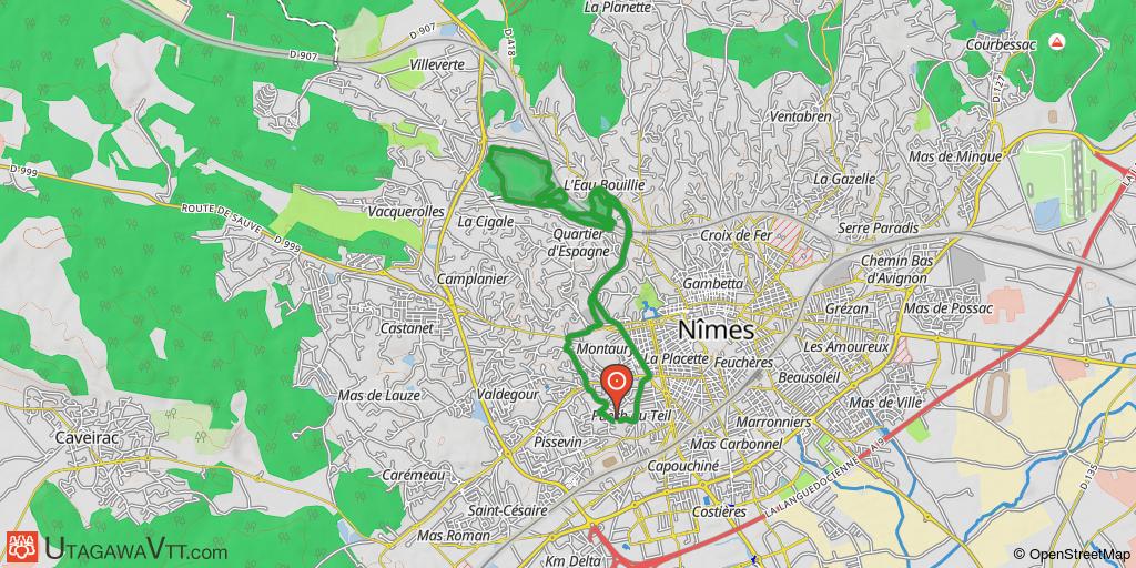 Bois des Espesses à Nîmes