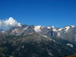 Vue sur les Ecrins