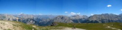 Panorma du fort sur l'Italie