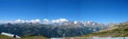 Panorama du col de Granon