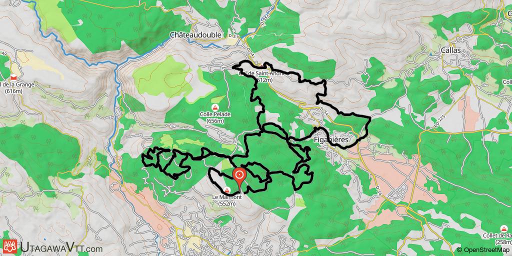 Draguignan - Circuit au départ du Malmont