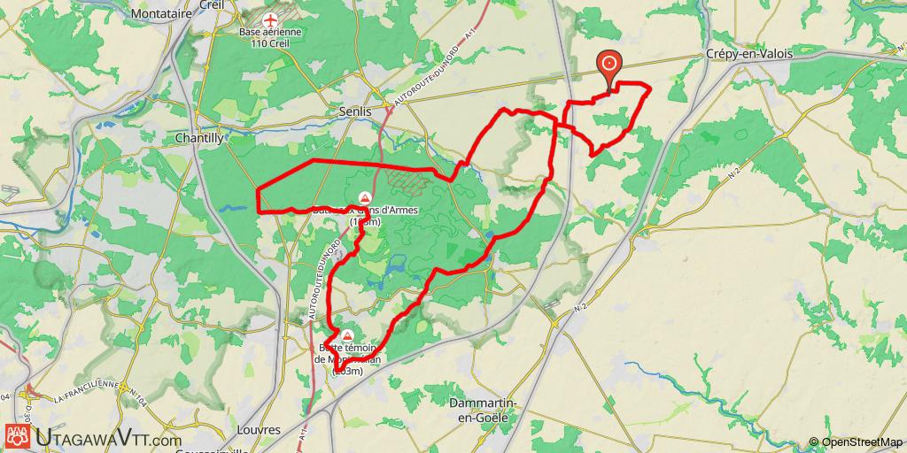 Tour de la forêt d'Ermenonville