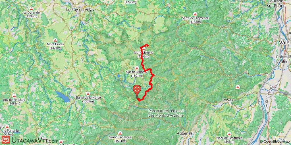 Tour de l'Ardèche - Etape 2/6 : Maltrate - Médille