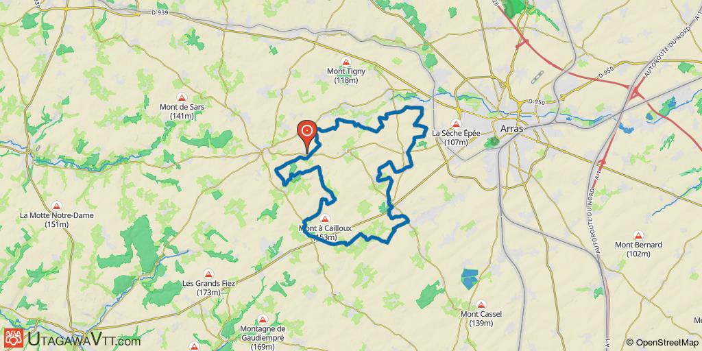 Circuit au départ d'Hauteville