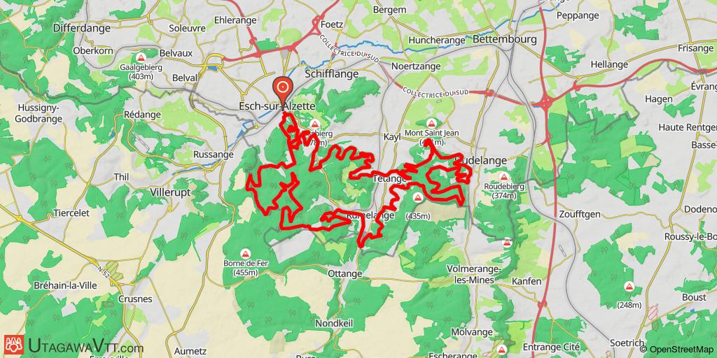 Esch Terre Rouge 2009 - 55 km