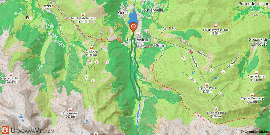 Pyrénées2Vallées - Loudenvielle - Circuit N° 4