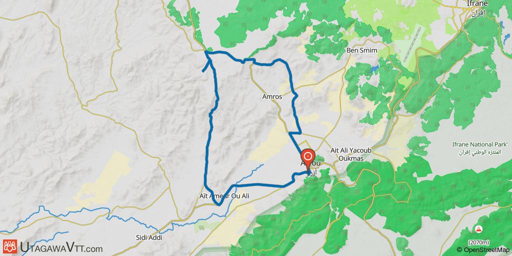 Moyen Atlas : Azrou - Plateau d'Ito