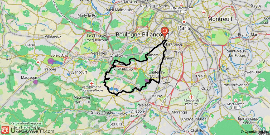 Tour de l'étang de Saclay
