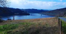 La Loire et le Pont de Presle (Port de Bully)