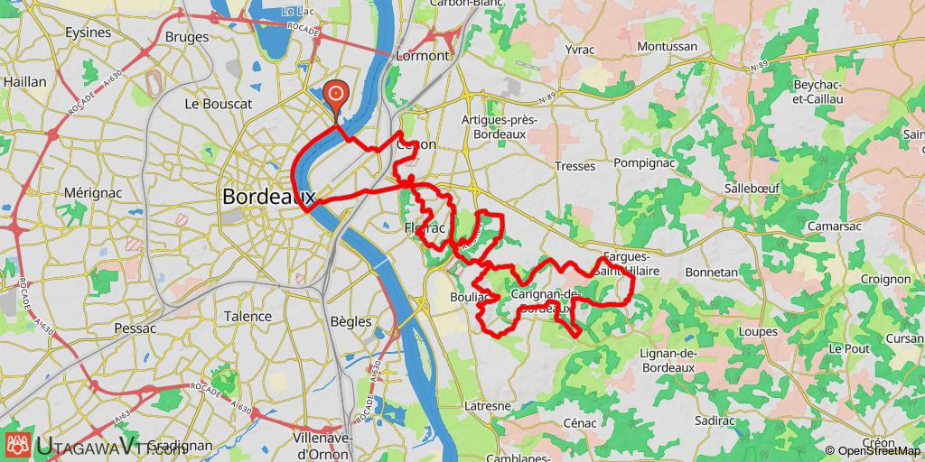 Du dénivelé tout près de Bordeaux