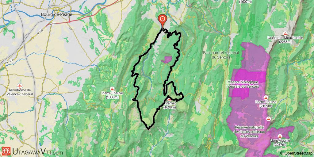 Vercors, du pied aux crêtes